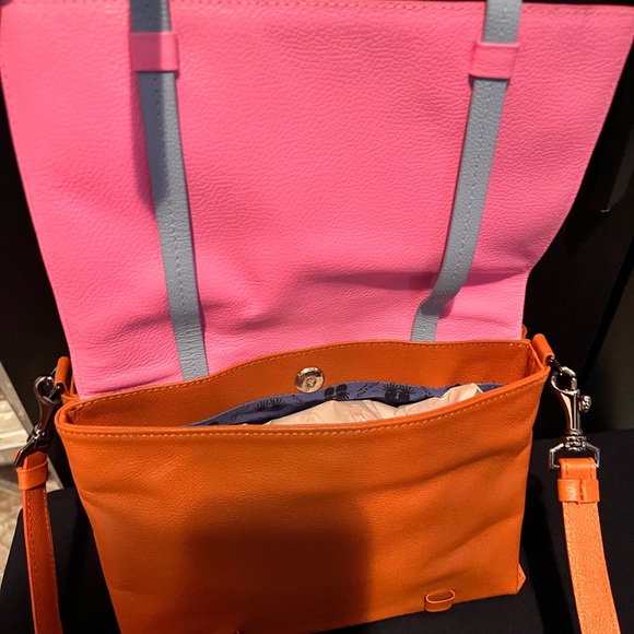 MIN & MON New York small reversible messenger bag - Picture 2 of 7
